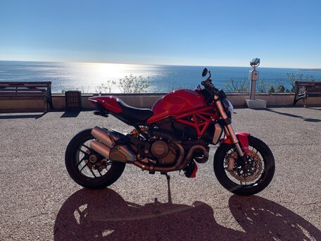2014 Ducati Monster 1200, красный, 1140000 рублей, вид 2