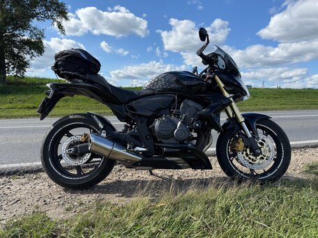 2007 Honda CB 600F Hornet, чёрный, 550000 рублей, вид 1