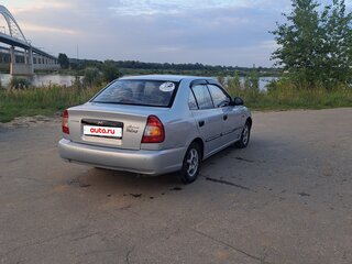 2008 Hyundai Accent ТагАЗ II, серебристый, 300000 рублей, вид 3