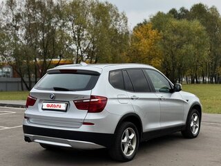 2011 BMW X3 28i xDrive II (F25), серебристый, 1680000 рублей, вид 4
