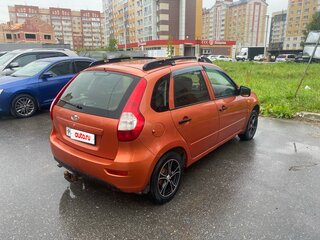 2014 Lada (ВАЗ) Kalina II, оранжевый, 330000 рублей, вид 4