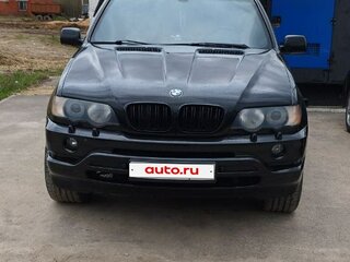 2001 BMW X5 3.0i I (E53), чёрный, 895000 рублей, вид 4