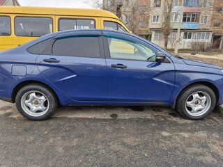 2018 Lada (ВАЗ) Vesta I, синий, 900000 рублей, вид 2
