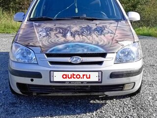 2005 Hyundai Getz I Рестайлинг, серый, 300000 рублей, вид 1