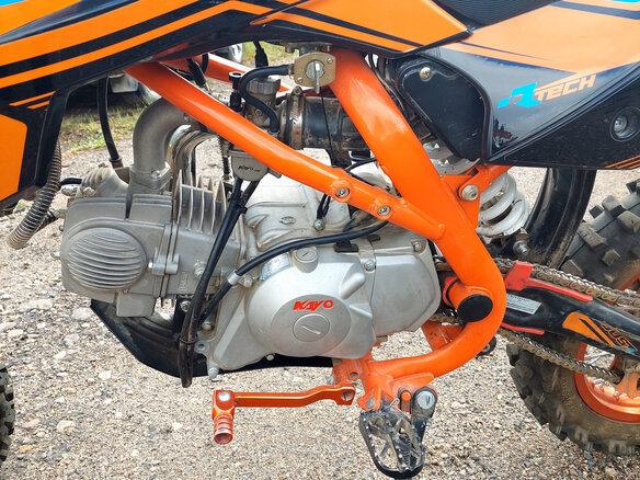 2022 Kayo Evolution YX140EM, оранжевый, 100000 рублей - вид 9