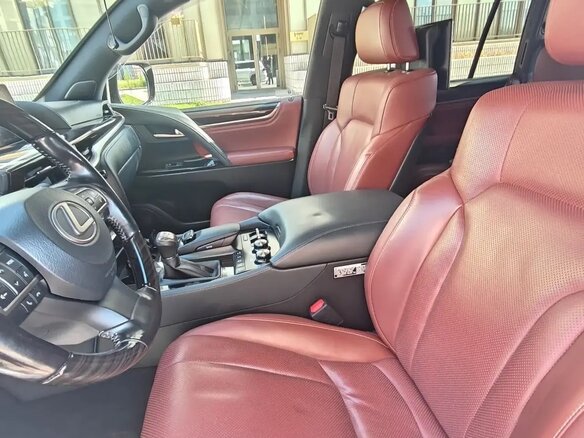 2021 Lexus LX 570 III Рестайлинг 2, белый, 12990000 рублей - вид 19