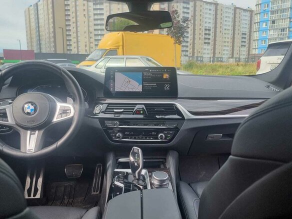 2021 BMW 5 серии 530i xDrive VII (G30/G31/G38) Рестайлинг, синий, 5390000 рублей - вид 9