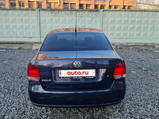 2011 Volkswagen Polo V, синий, 585000 рублей, вид 3