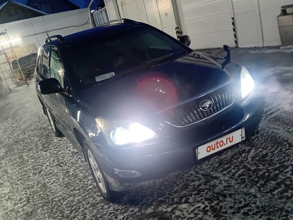 2003 Toyota Harrier II (XU30), синий, 1350000 рублей - вид 1