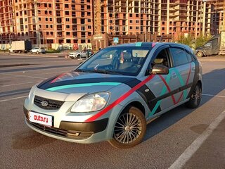 2009 Kia Rio II, серебристый, 350000 рублей, вид 1