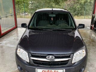 2014 Lada (ВАЗ) Granta I, серебристый, 500000 рублей, вид 1