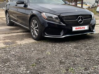 2016 Mercedes-Benz C-Класс 300 9G-TRONIC IV (W205), чёрный, 2000000 рублей, вид 1