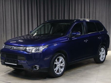 2013 Mitsubishi Outlander III, синий, 1099000 рублей, вид 1