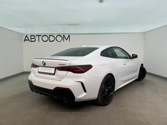 2025 BMW 4 серии 420i G22, G23, G26 Рестайлинг, белый - вид 5