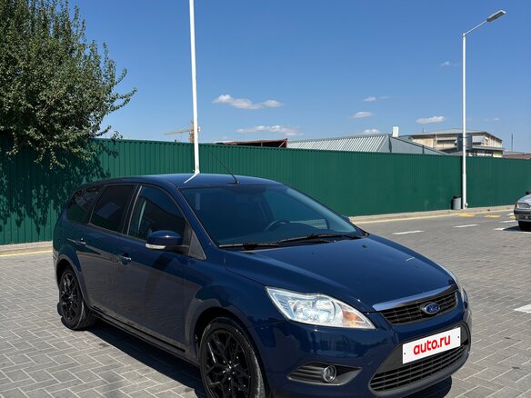 2010 Ford Focus II Рестайлинг, синий, 525000 рублей - вид 1