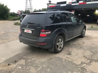 2008 Mercedes-Benz M-Класс 350 II (W164) Рестайлинг, чёрный, 950000 рублей, вид 3