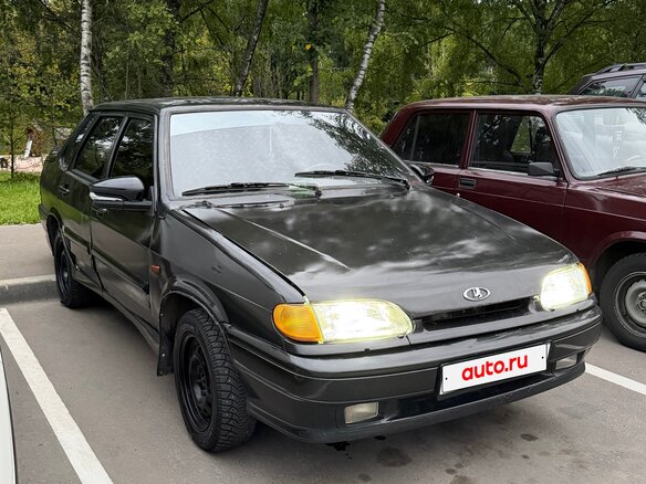 2008 Lada (ВАЗ) 2115, чёрный - вид 2