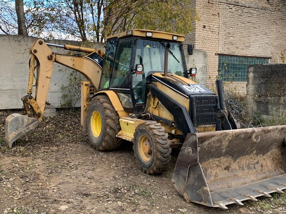 2002 Caterpillar 428, 2800000 рублей
