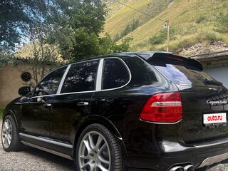 2007 Porsche Cayenne Turbo I Рестайлинг (957), зелёный, 1000000 рублей, вид 3