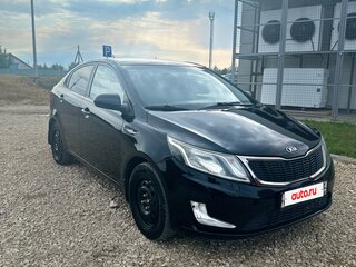 2011 Kia Rio 5-speed III, чёрный, 770000 рублей, вид 4