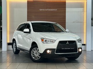 2012 Mitsubishi ASX I, белый, 1249900 рублей, вид 3