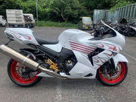 2006 Kawasaki ZX-14R, белый, 745000 рублей, вид 2