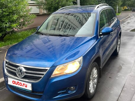 2008 Volkswagen Tiguan I, синий, 800000 рублей, вид 1