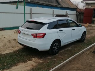 2019 Lada (ВАЗ) Vesta SW I, белый, 950000 рублей, вид 4