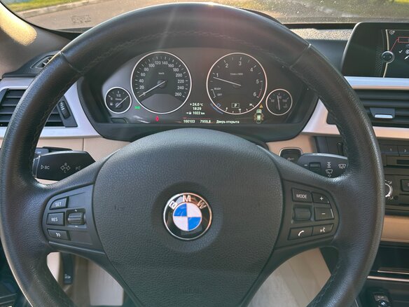 2013 BMW 3 серии Gran Turismo 318d VI (F3x), синий, 1750000 рублей - вид 11