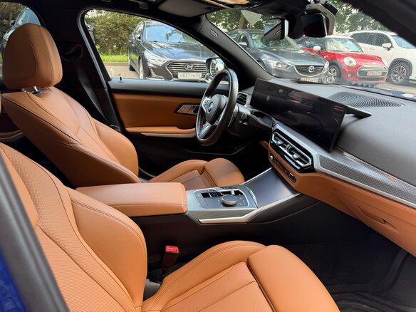 2022 BMW 3 серии 320i VII (G2x) Рестайлинг, синий - вид 8