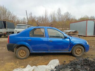 2007 Renault Logan I, синий, 139000 рублей, вид 4