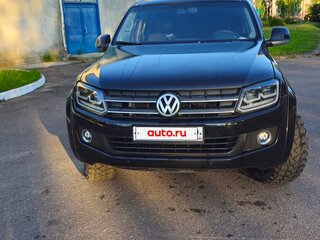 2012 Volkswagen Amarok Double Cab part-time I, чёрный, 1750000 рублей, вид 4