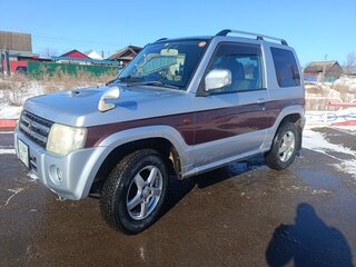 2010 Mitsubishi Pajero Mini II, серебристый, 850000 рублей, вид 1