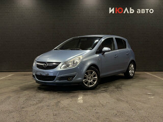 2008 Opel Corsa D, голубой, 300000 рублей, вид 1