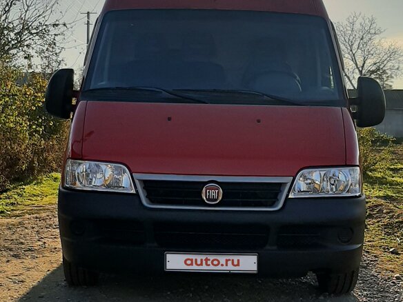 2009 Fiat Professional Ducato, красный, 1500000 рублей