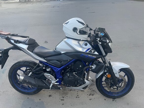 2015 Yamaha MT-03, синий, 449999 рублей - вид 14
