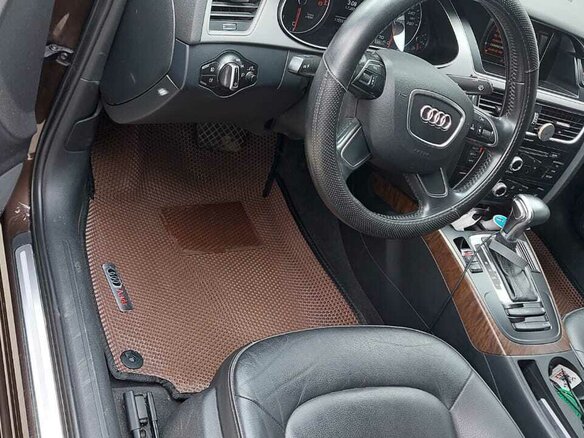 2014 Audi A4 IV (B8) Рестайлинг, коричневый, 1439000 рублей - вид 6