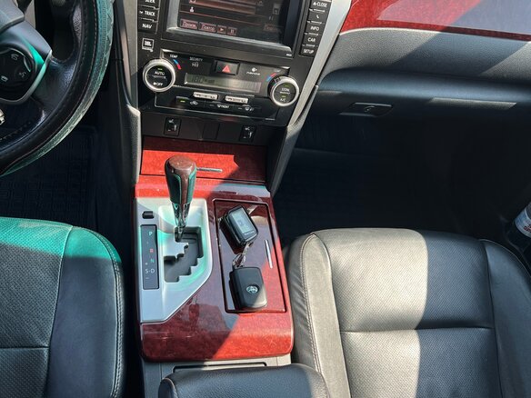 2012 Toyota Camry VII (XV50), чёрный, 1590000 рублей - вид 8