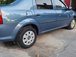 2011 Renault Logan I Рестайлинг, синий, 655000 рублей, вид 4