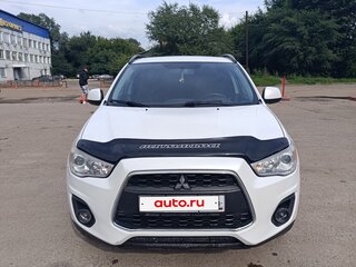 2012 Mitsubishi ASX I Рестайлинг, белый, 1380000 рублей, вид 1