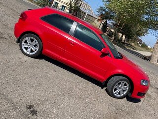 2008 Audi A3 II (8P) Рестайлинг 1, красный, 735000 рублей, вид 3