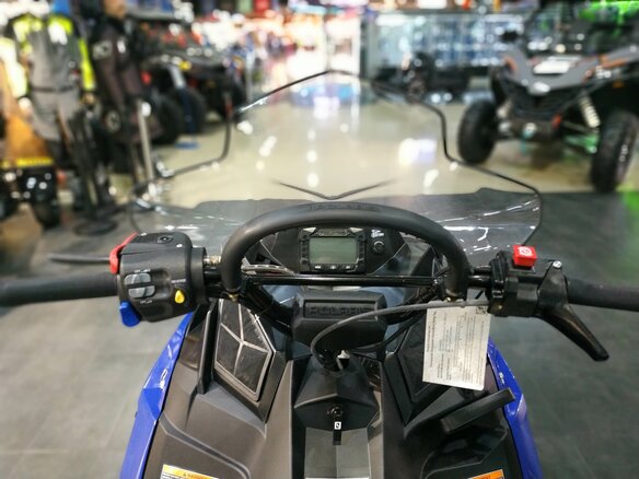 2019 Polaris 550 Voyageur 155, синий - вид 11