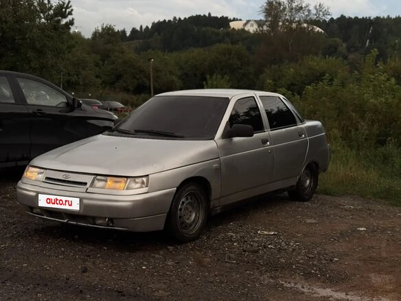 2002 Lada (ВАЗ) 2110, серый, 110000 рублей