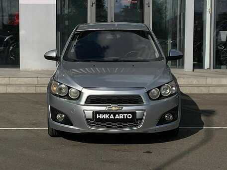 2012 Chevrolet Aveo II, серебристый, 450000 рублей, вид 2