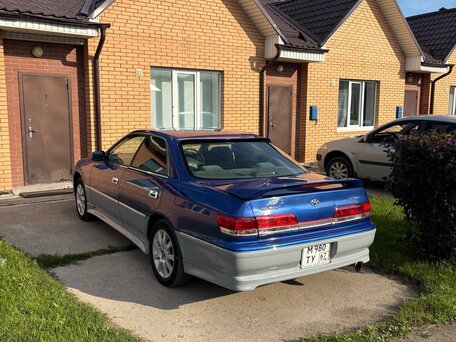 1999 Toyota Mark II VIII (X100), синий, 1200000 рублей, вид 5