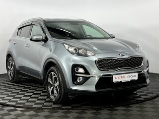 2019 Kia Sportage IV Рестайлинг, серебристый, 2165000 рублей, вид 4