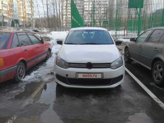 2014 Volkswagen Polo V, белый, 715000 рублей, вид 1