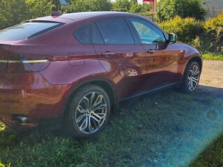 2009 BMW X6 30d I (E71), красный, 1640000 рублей, вид 4