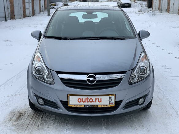 2008 Opel Corsa D, серый - вид 1