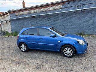 2011 Kia Rio II Рестайлинг, синий, 530000 рублей, вид 4